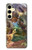 S1290 Dinosaurs T-Rex Hülle Schutzhülle Taschen für Samsung Galaxy S24 FE