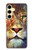 S1354 Lion Hülle Schutzhülle Taschen für Samsung Galaxy S24 FE