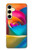 S1671 Rainbow Colorful Rose Hülle Schutzhülle Taschen für Samsung Galaxy S24 FE