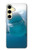 S1801 Beluga Whale Smile Whale Hülle Schutzhülle Taschen für Samsung Galaxy S24 FE