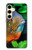 S1812 Cichlid Fish Hülle Schutzhülle Taschen für Samsung Galaxy S24 FE