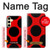 S1829 Ladybugs Dot Pattern Hülle Schutzhülle Taschen für Samsung Galaxy S24 FE