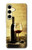 S2042 A Grape Vineyard Grapes Bottle Red Wine Hülle Schutzhülle Taschen für Samsung Galaxy S24 FE