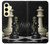 S2262 Chess King Hülle Schutzhülle Taschen für Samsung Galaxy S24 FE