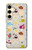 S2321 Food and Drink Seamless Hülle Schutzhülle Taschen für Samsung Galaxy S24 FE