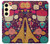 S2353 Paris Cartoon Vintage Pattern Hülle Schutzhülle Taschen für Samsung Galaxy S24 FE