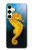 S2444 Seahorse Underwater World Hülle Schutzhülle Taschen für Samsung Galaxy S24 FE