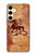 S2485 Dragon Metal Texture Graphic Printed Hülle Schutzhülle Taschen für Samsung Galaxy S24 FE