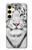 S2553 White Tiger Hülle Schutzhülle Taschen für Samsung Galaxy S24 FE