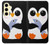 S2631 Cute Baby Penguin Hülle Schutzhülle Taschen für Samsung Galaxy S24 FE