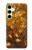 S2663 Yellow Blossoming Almond Tree Van Gogh Hülle Schutzhülle Taschen für Samsung Galaxy S24 FE