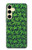 S2666 Marijuana Pattern Hülle Schutzhülle Taschen für Samsung Galaxy S24 FE