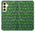 S2666 Marijuana Pattern Hülle Schutzhülle Taschen für Samsung Galaxy S24 FE