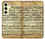 S2667 The Fowler Mozart Music Sheet Hülle Schutzhülle Taschen für Samsung Galaxy S24 FE