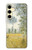 S2682 Claude Monet Fields In Spring Hülle Schutzhülle Taschen für Samsung Galaxy S24 FE