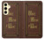 S2824 Once Upon a Time Book Cover Hülle Schutzhülle Taschen für Samsung Galaxy S24 FE