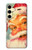 S2840 Christmas Vintage Santa Hülle Schutzhülle Taschen für Samsung Galaxy S24 FE