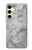 S2845 Gray Marble Texture Hülle Schutzhülle Taschen für Samsung Galaxy S24 FE