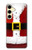 S2846 Christmas Santa Red Suit Hülle Schutzhülle Taschen für Samsung Galaxy S24 FE