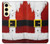 S2846 Christmas Santa Red Suit Hülle Schutzhülle Taschen für Samsung Galaxy S24 FE