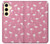 S2858 Pink Flamingo Pattern Hülle Schutzhülle Taschen für Samsung Galaxy S24 FE