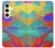 S2942 Brush Stroke Painting Hülle Schutzhülle Taschen für Samsung Galaxy S24 FE