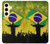 S2981 Brazil Football Soccer Hülle Schutzhülle Taschen für Samsung Galaxy S24 FE