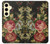 S3013 Vintage Antique Roses Hülle Schutzhülle Taschen für Samsung Galaxy S24 FE