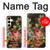 S3013 Vintage Antique Roses Hülle Schutzhülle Taschen für Samsung Galaxy S24 FE