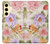 S3035 Sweet Flower Painting Hülle Schutzhülle Taschen für Samsung Galaxy S24 FE