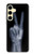S3101 X-ray Peace Sign Fingers Hülle Schutzhülle Taschen für Samsung Galaxy S24 FE