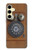S3146 Antique Wall Retro Dial Phone Hülle Schutzhülle Taschen für Samsung Galaxy S24 FE