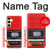 S3204 Red Cassette Recorder Graphic Hülle Schutzhülle Taschen für Samsung Galaxy S24 FE