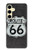 S3207 Route 66 Sign Hülle Schutzhülle Taschen für Samsung Galaxy S24 FE