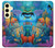 S3227 Underwater World Cartoon Hülle Schutzhülle Taschen für Samsung Galaxy S24 FE