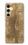 S3230 Vintage Map of London Hülle Schutzhülle Taschen für Samsung Galaxy S24 FE