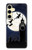 S3249 Peter Pan Fly Full Moon Night Hülle Schutzhülle Taschen für Samsung Galaxy S24 FE
