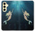 S3250 Mermaid Undersea Hülle Schutzhülle Taschen für Samsung Galaxy S24 FE