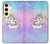 S3256 Cute Unicorn Cartoon Hülle Schutzhülle Taschen für Samsung Galaxy S24 FE