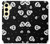 S3261 Smile Skull Halloween Pattern Hülle Schutzhülle Taschen für Samsung Galaxy S24 FE