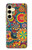 S3272 Colorful Pattern Hülle Schutzhülle Taschen für Samsung Galaxy S24 FE