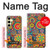 S3272 Colorful Pattern Hülle Schutzhülle Taschen für Samsung Galaxy S24 FE
