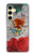 S3314 Mexico Flag Vinatage Football Graphic Hülle Schutzhülle Taschen für Samsung Galaxy S24 FE