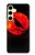 S3328 Crow Red Moon Hülle Schutzhülle Taschen für Samsung Galaxy S24 FE