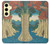 S3348 Utagawa Hiroshige The Monkey Bridge Hülle Schutzhülle Taschen für Samsung Galaxy S24 FE