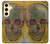 S3359 Vincent Van Gogh Skull Hülle Schutzhülle Taschen für Samsung Galaxy S24 FE