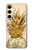 S3490 Gold Pineapple Hülle Schutzhülle Taschen für Samsung Galaxy S24 FE
