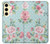 S3494 Vintage Rose Polka Dot Hülle Schutzhülle Taschen für Samsung Galaxy S24 FE