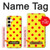 S3526 Red Spot Polka Dot Hülle Schutzhülle Taschen für Samsung Galaxy S24 FE