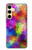 S3677 Colorful Brick Mosaics Hülle Schutzhülle Taschen für Samsung Galaxy S24 FE